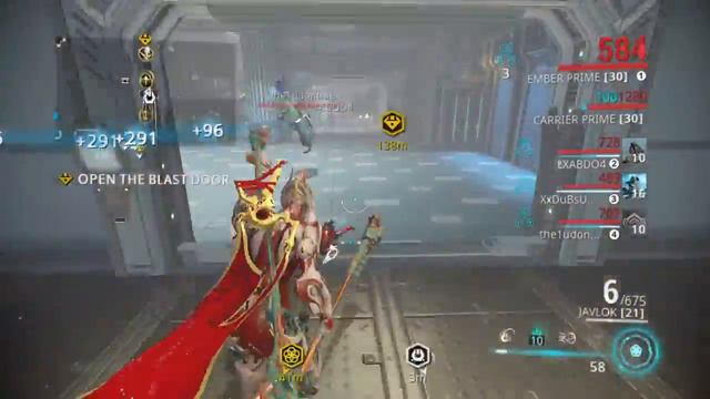 Warframe: Ember Prime Gameplay - Failed Hacking. MVP XxDuBsUpxX! Armored Agility Mod. смотреть онлайн