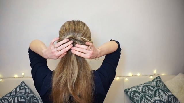 Повседневная прическа с резинками ♥ Деловая прическа ♥ Elegant Up-Do Hair Tutorial - Beautymaker смотреть онлайн