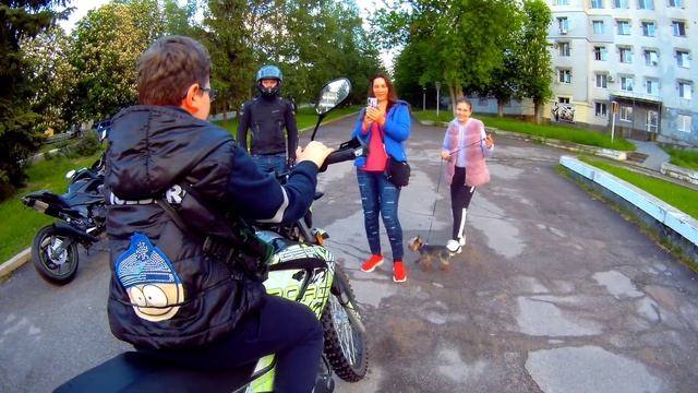 Испытание Боем Geon X-road 250 Pro • Встретил подписчика • Навал по ступенькам на Эндуро смотреть онлайн