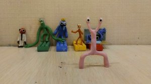 как слепить РАДУЖНЫХ ДРУЗЕЙ? из пластилина 3 часть