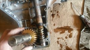 Viking HB 560 ремонт редутора.