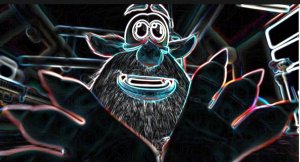 Анимационный мультфильм 3D: Буба развлекается. Booba