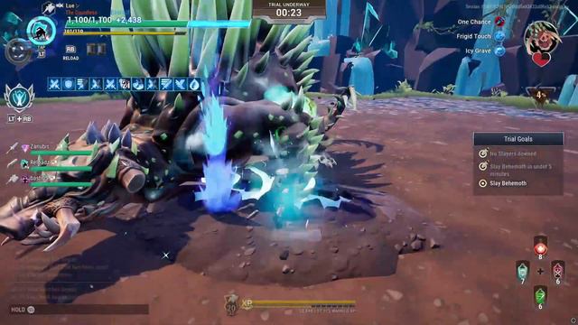 Dauntless Quillshot Solo Hammer Group Trials [01:Alt F4] T1 World Record! смотреть онлайн