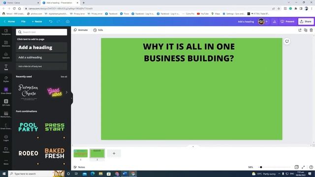 HOW TO CREATE POWERPOINT PRESENTATION IN CANVA смотреть онлайн