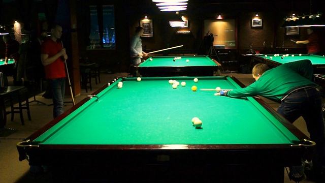 Борис против Даниила в партии по невской пирамиде, русский бильярд смотреть онлайн