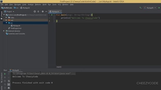 Kotlin - Hello World Program | Compilation & ByteCode | CheezyCode #3 смотреть онлайн