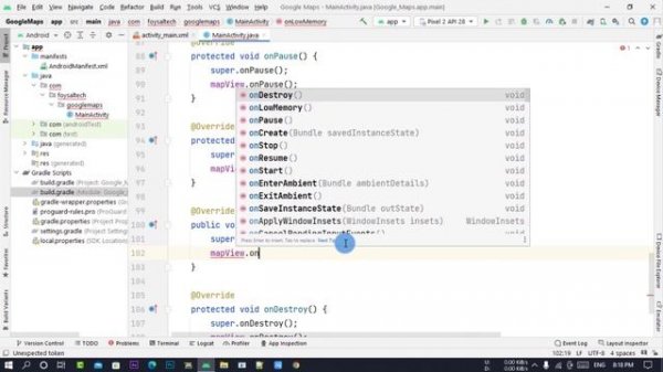 How To Show Google Maps Using MapView Google Maps API | Android Studio | Java