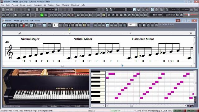 Урок 7 - Виды ладов | Нотная грамота | Easy Music Learning смотреть онлайн
