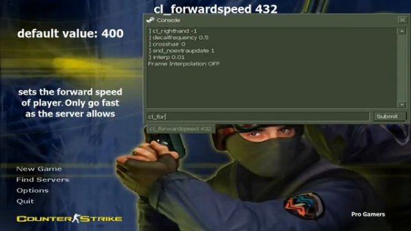 Counter Strike 1.6 console commands | Tutorial - 3