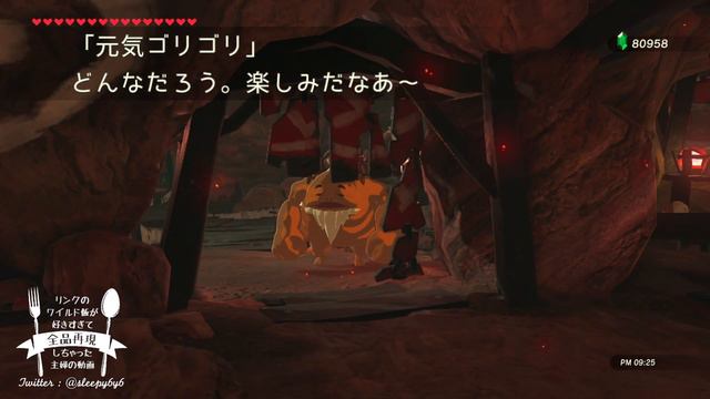 【ゴロンシティの文字翻訳】リンクのワイルド飯を再現してみた #24.5 ゼルダBotWグルメ旅 〜気分はプチセレブ〜 смотреть онлайн