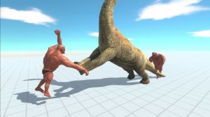 Брахиозавр Animal Revolt Battle Simulator
