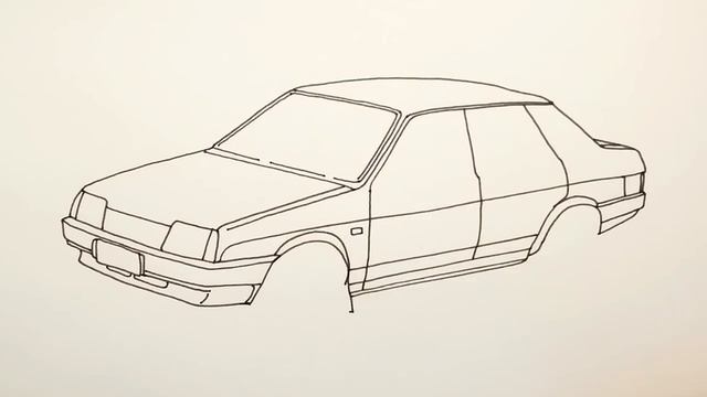 Автомобиль Лада ВАЗ-21099 ★ Как Нарисовать Машину Лада смотреть онлайн