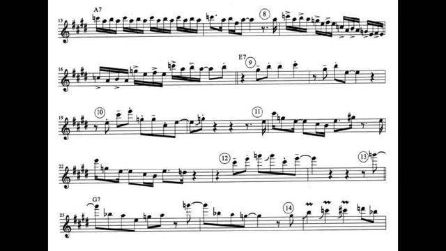 ERIC MARIENTHAL 25 Licks [Sax Alto] смотреть онлайн