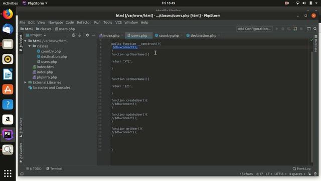 Magic Methods in PHP __destruct() смотреть онлайн