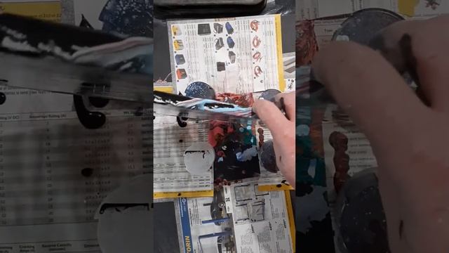 #SHORTS !  Эта Заливная Роспись Получилась Потрясающей