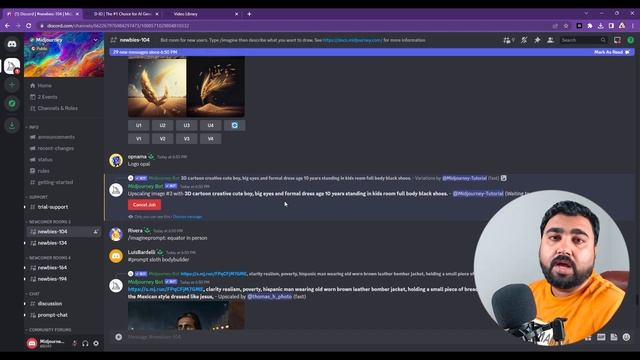 Make Money With Midjourney | Midjourney & D-iD Tutorial | Ai Tool | MrGenius смотреть онлайн