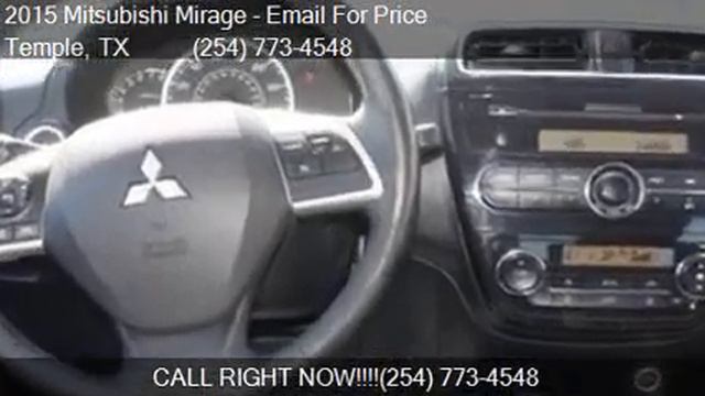 2015 Mitsubishi Mirage ES 4dr Hatchback CVT for sale in Temp смотреть онлайн