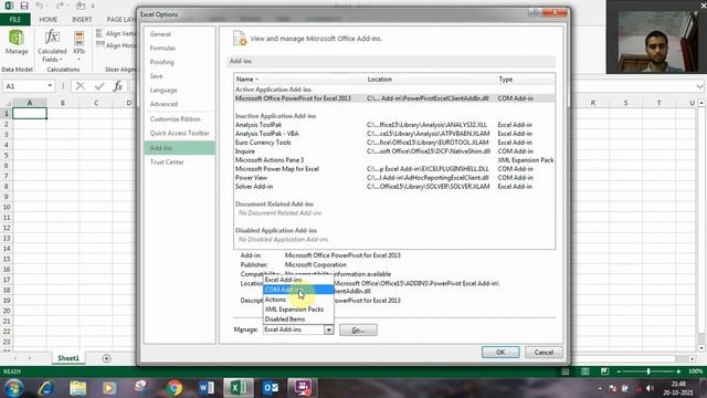 How To Enable PowerPivot Tab In Excel | Enable Power Pivot In Excel 2016