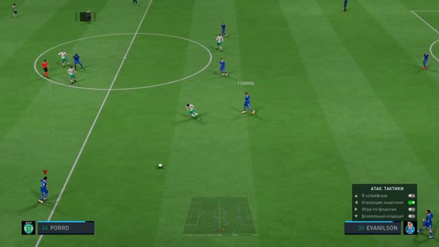 FIFA 23 КАРЬЕРА ЗА ПОРТУ #6 КАК ИГРАТЬ БЕЗ ЗАЩИТЫ ? смотреть онлайн