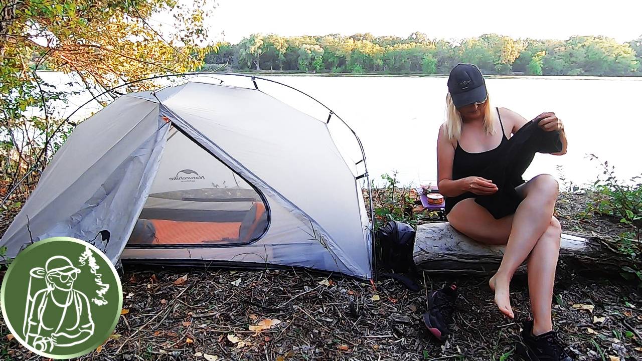 Бессонная ночь в одиночном походе 😜 Отдых на реке смотреть онлайн