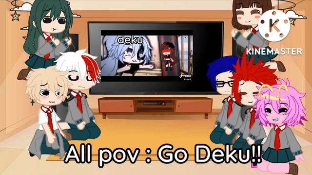 Mha react to deku as random gacha tiktoks (1/?) [] BKDK [] Jealous Ochako [] смотреть онлайн