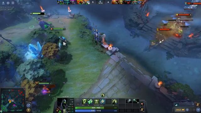DOTA 2 - Rubick (Roamer) Vs Bounty Hunter & Oracle - 7/6/31 - Bot 29 смотреть онлайн