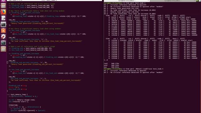 Three perl modules to help debugging memory issues. смотреть онлайн