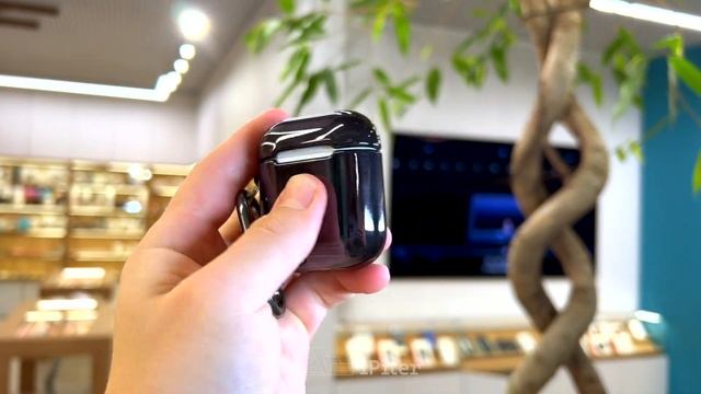 Чехол Devia Electroplate Case для AirPods Чёрный