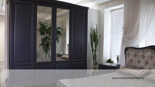 Набор мебели для спальни "Мокко" от Молодечномебель | Белорусская мебель смотреть онлайн