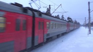 Видеомикс #27 Зимние поезда Ярославского хода / последние ЧС7-е, два ВЛ11-х, зелёный ЧМЭ3 и ЭД4М