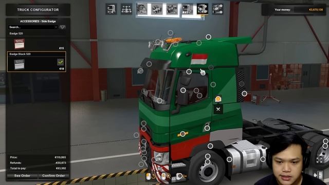 MODIFIKASI RENAULT T HIGH SLEEPER CAB DAN BELI GARASI DI CORSICA | Euro Truck Simulator 2 Indonesia смотреть онлайн