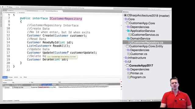 C# CleanArchitecture and more with NET Core 2018 | S2P18 | Repository vs Service смотреть онлайн
