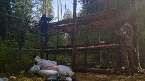 Галечник для Глухаря + Кормушка/ Как правильно строить /