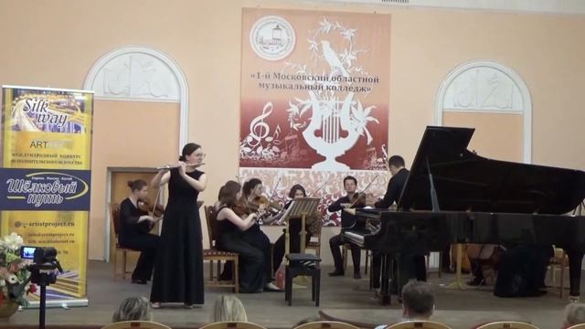 Vilem Blodek - Flute Concerto, p.3 / Anastasia Zybina (flute), Tcaikovsky Orchestra, cond. S. Luran смотреть онлайн