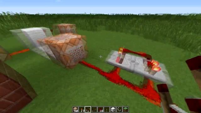 Minecraft. Интерактивный ландшафт. /setblock. Туториал смотреть онлайн