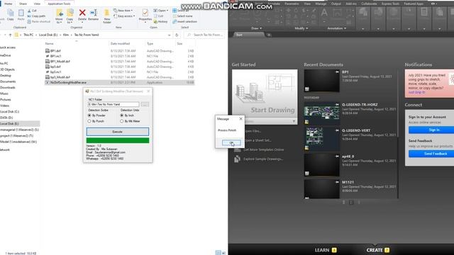 Tekla Structures : add scribing mark to dxf file смотреть онлайн