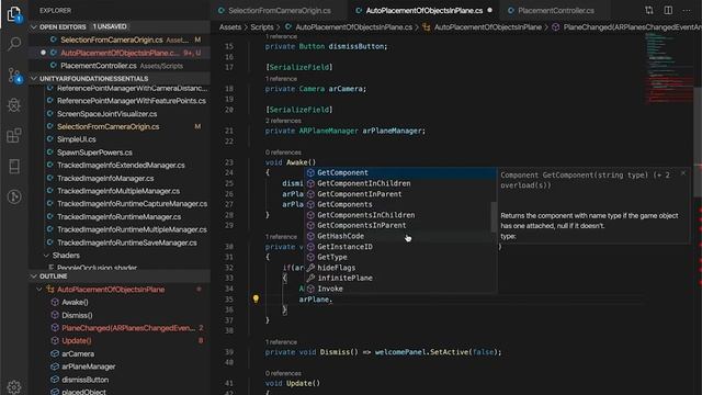 Unity3d with AR Foundation - Automatic AR Object Placement With AR Plane Detection ! смотреть онлайн