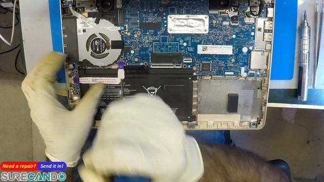 HP Pavilion x360 - 14-BA Battery Replacement Guide смотреть онлайн