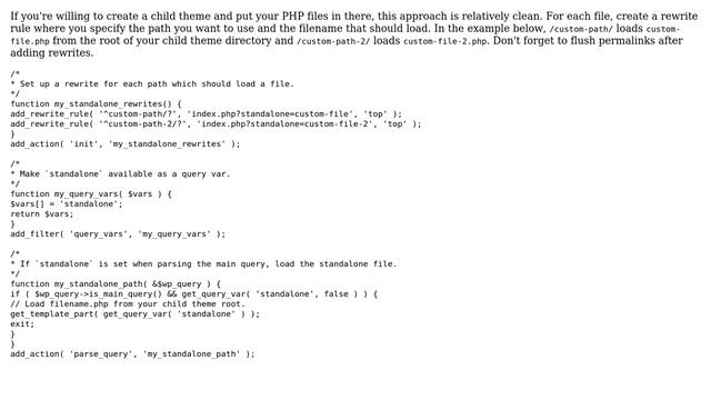 Wordpress: How to display a raw HTML page (bypassing WordPress theme, scripts, etc)? смотреть онлайн