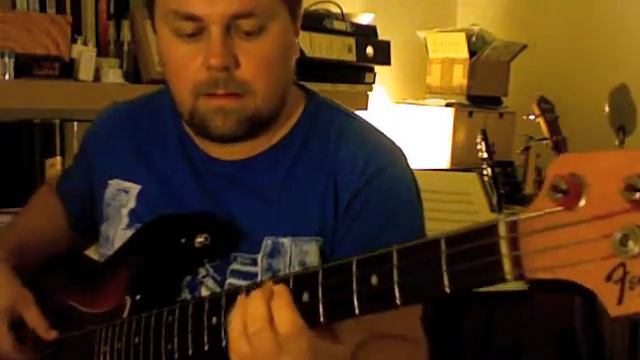 Steve Amadeo 'Sing a Simple Song' George Porter bassline (Merseyside Bass Tuition) смотреть онлайн