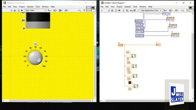 CAMBIO DE COLOR DE TANQUE DEPENDIENDO DEL CONTENIDO labVIEW (62) смотреть онлайн