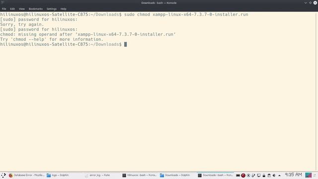 Solved: /opt/lampp/bin/mysql.server: 264: kill: No such process XAMPP Linux смотреть онлайн