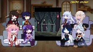 Genshin Impact React To Naruto Uzumaki || My Au || Gacha Reaction Video ||