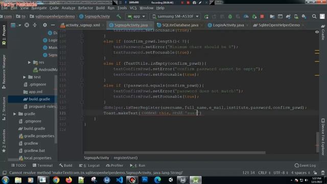Login and Register Form Using SQLite Database in Android Studio [TAGALOG] Tutorial #9 смотреть онлайн