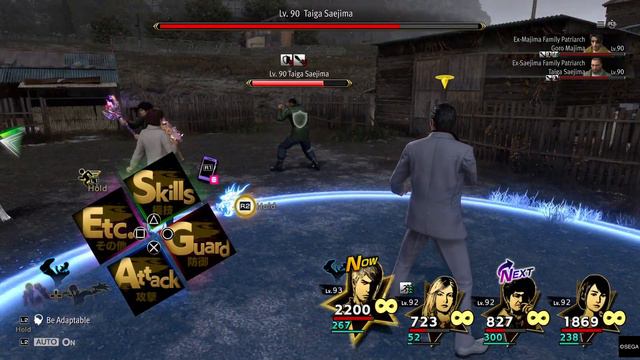 Like a Dragon: Infinite Wealth - Majima, Saejima & Daigo Boss Fight (Legend) смотреть онлайн