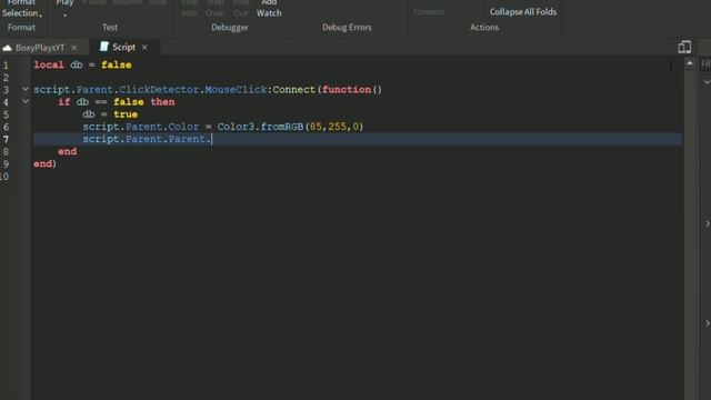 Roblox Studio - HOW TO MAKE A BUTTON DOOR смотреть онлайн