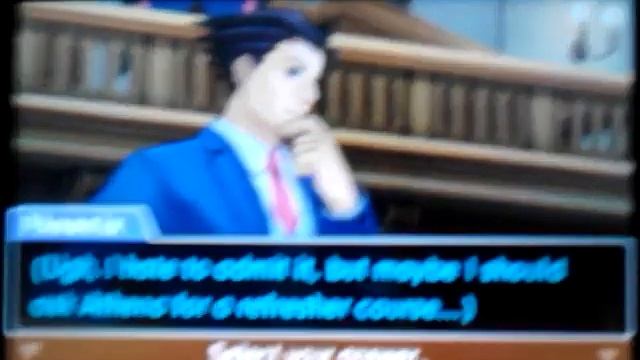 Phoenix Wright duel destinies demo смотреть онлайн