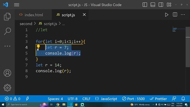 JavaScript | Part 2 | Variables and the Difference Between let, var, and const | Sinhala смотреть онлайн