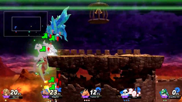 Amiibo Training Ken G2 Lv31 vs King K Rool, Pokemon Trainer, Sans, and Mega Man 1 смотреть онлайн