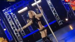 Ukraine's Got Talent - Anastasia Sokolova / Анастасия Соколова - Pole Dance